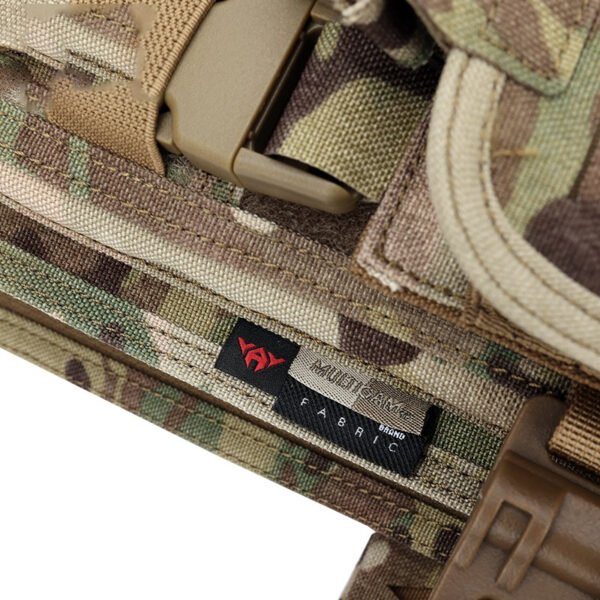 Outdoor Modular Laser Cut Multicam Vest Breathable Tactical Gear - Image 8