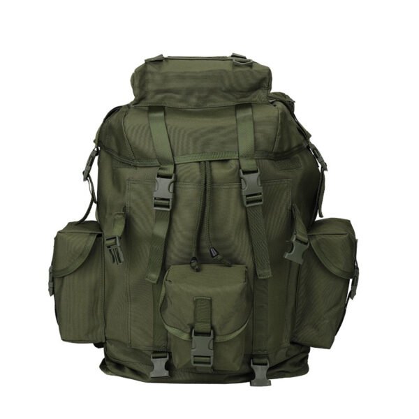 YAKEDA Large Combat Field Pack hiking camping outdoor heavy duty tactical backpack bag with metal iron external frame