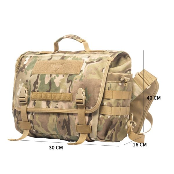 Yakeda military molle messenger tactical bag outdoor waterproof Multicam laptop bag