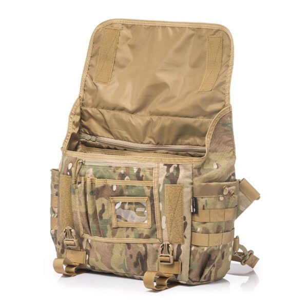 Yakeda military molle messenger tactical bag outdoor waterproof Multicam laptop bag - Image 2