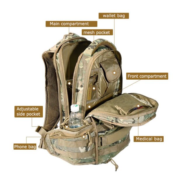 Outdoor Waterproof Hunting Rifle Bag Military Tactical Shooting Backpack - Image 5