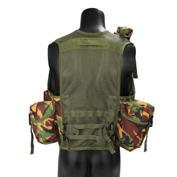 Customized Military camo vests Breathable Mesh Vest with pouches - Image 5