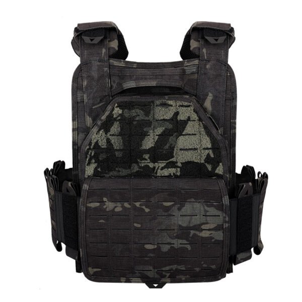 Outdoor Modular Laser Cut Multicam Vest Breathable Tactical Gear - Image 5