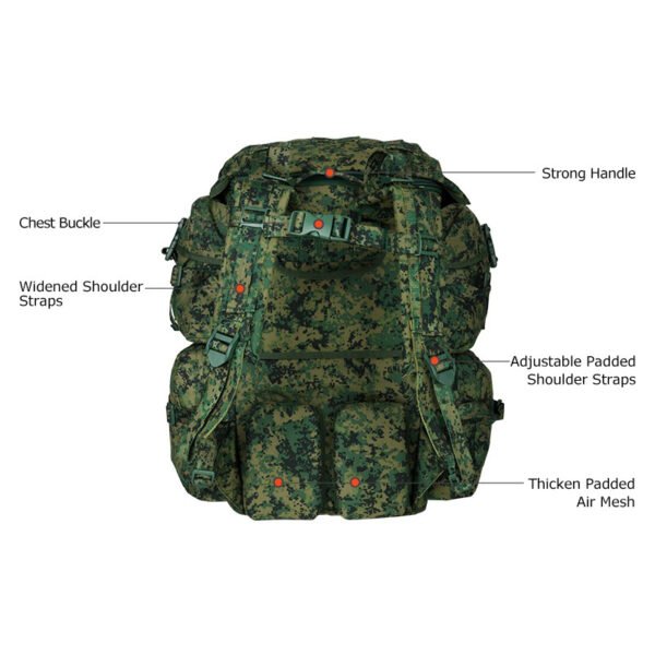 Custom tactical backpack woodland digital camo waterproof bag military bags american - Image 10