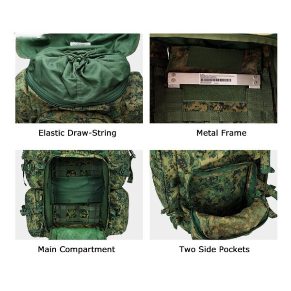 Custom tactical backpack woodland digital camo waterproof bag military bags american - Image 9