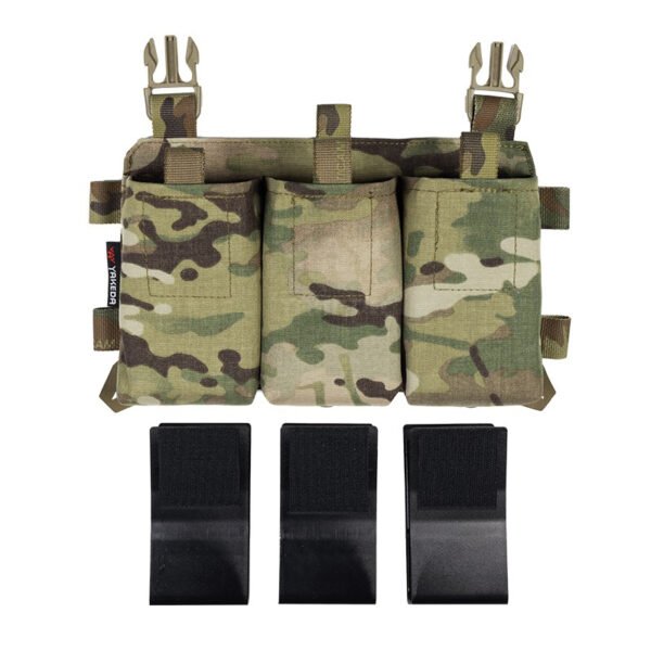 YAKEDA Tactical Placards Triple Mag Pouch Multicam 0200 - Image 2