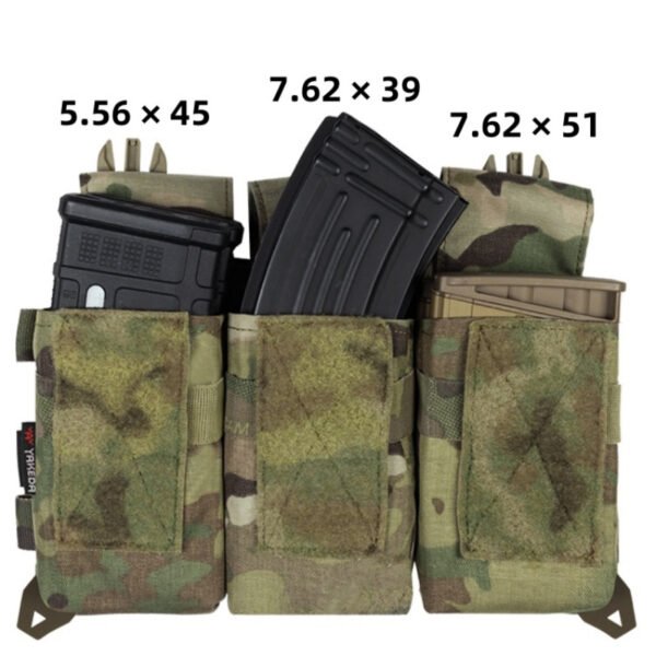 YAKEDA Triple Mag Pouch Placards for Plate Carrier 0201 - Image 2