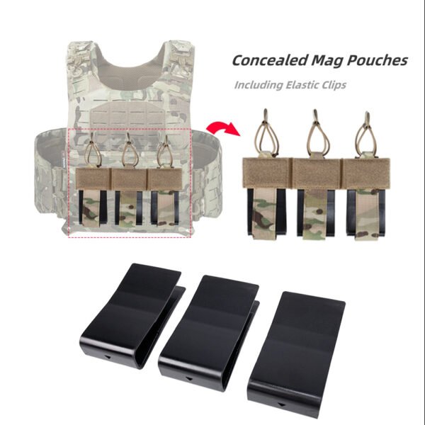 Yakeda Multicam Lightweight Plate Carrier Molle - Image 5