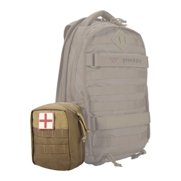 YAKEDA waterproof emergency tactical gear molle small tactical first aid pouch medical kit bag - Image 4