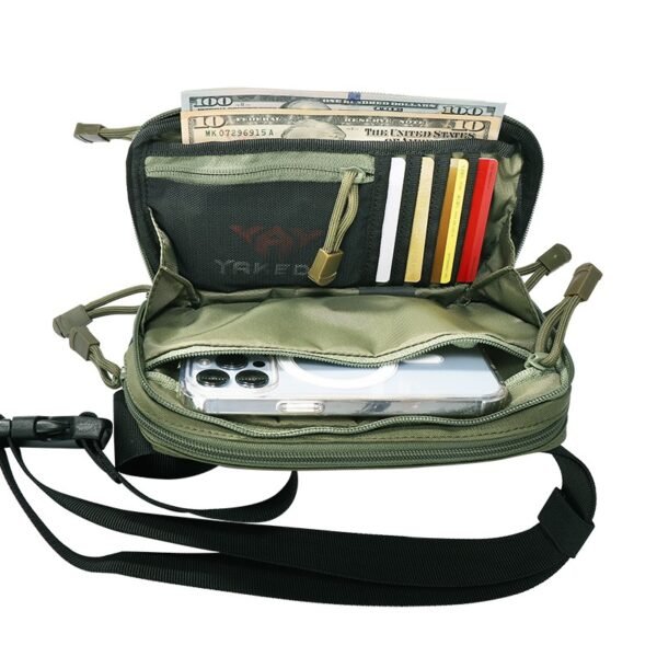 Cordura fashion outdoor sling bag tactical EDC travel chest bag for unisex - Image 3