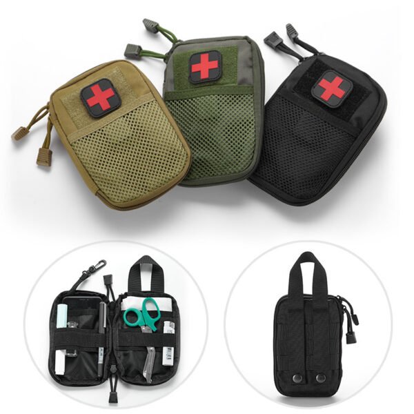 Customized waterproof molle tactical waist pouch tool bag emergency medical kit bag survival kit first aid bag - Image 6