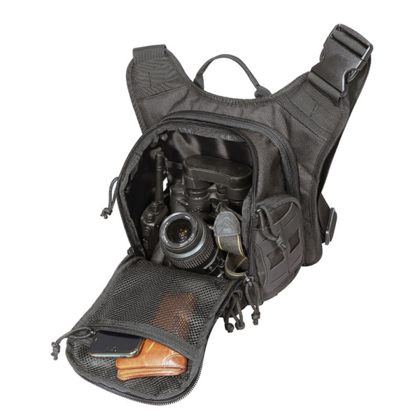 Outdoor multi-functional Gear shoulder bag tactical waterproof travel messenger sling bag - Image 4