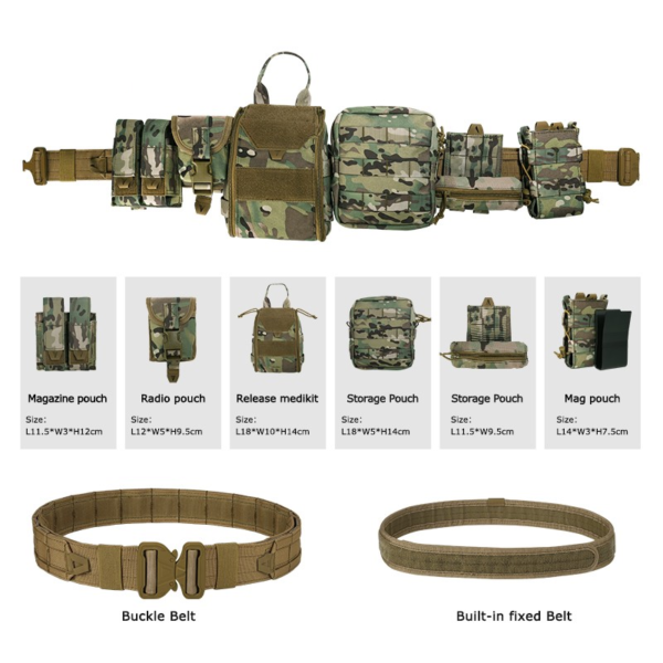 Factory Price Yakeda Tactical Quick release Belt Best New products 2023 - Image 2