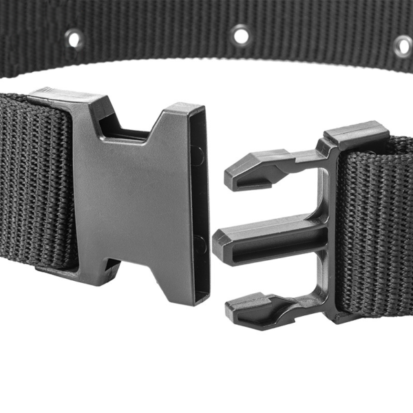 Customized military utility belt High quality comfortable belt for fat guys with metal buckle - Image 6