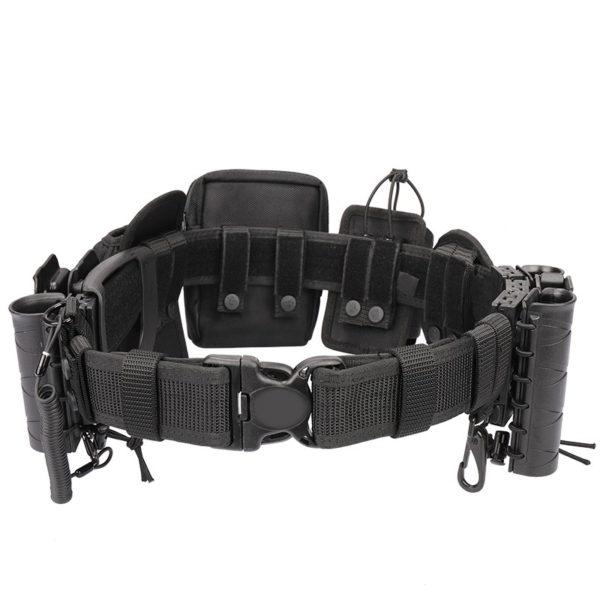 Combat Multi function nylon belt tactical duty belt with pouches accessories for police - Image 2