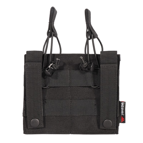 Nylon Molle Double Pistol Mag Pouch Other Police Hunting Military AK Mag Holder Tactical Magazine Pouches - Image 4